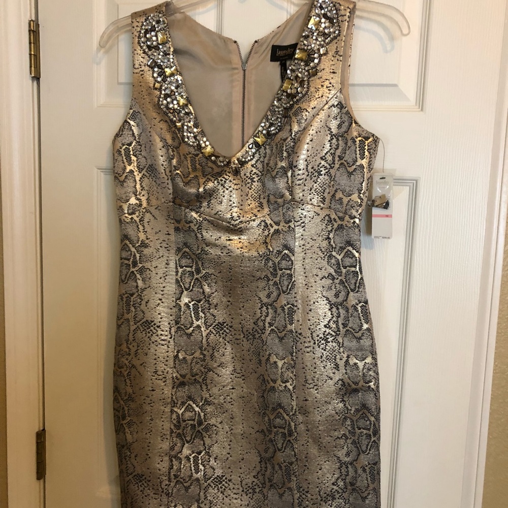 🔥Landry by Shelli Segall Snakeskin Print Dress🔥